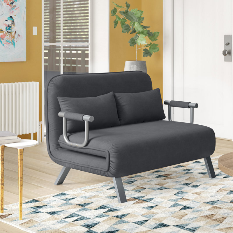 Ebern Designs Grigori 45.5'' Upholstered Loveseat & Reviews Wayfair